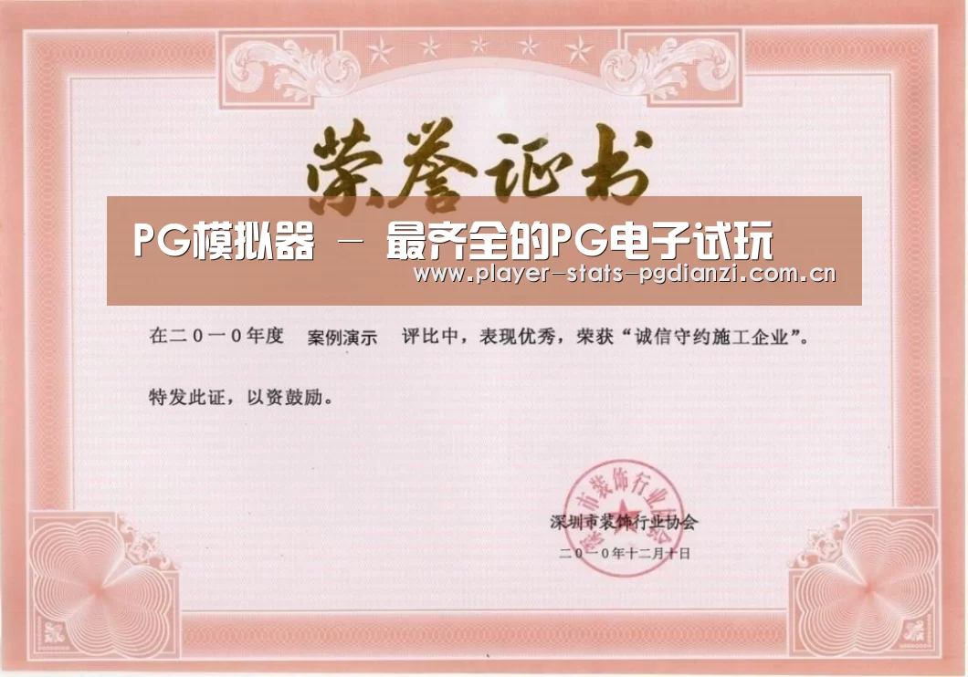 荣誉证书二(图1)